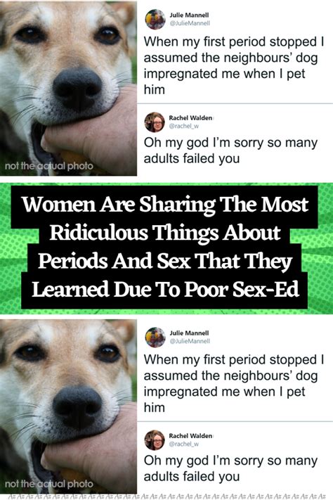 Women Are Sharing The Most Ridiculous Things About Periods And Sex That They Learned Due To Poor