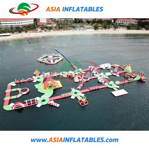 Inflatable Water Park Accessories Ocean Floating Water Playground For