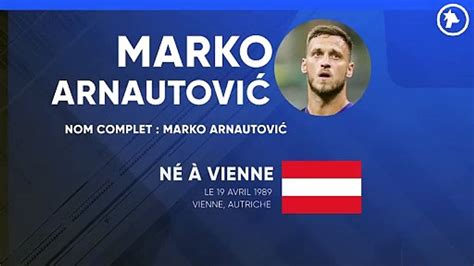 La fiche technique de Marko Arnautović Vidéo Dailymotion