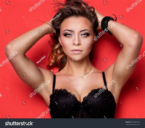 Sexy Brunette Woman Ideal Fit Body Stock Photo 426897061 Shutterstock