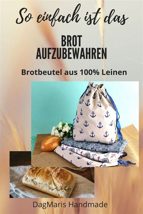 Brotbeutel Und Br Tchenbeutel Aus Alten Leinen Leinentasche