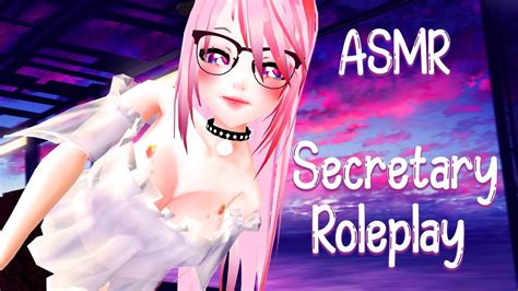 🐇 Asmr Secretary Roleplay Writing Page Turning Keyboard Typing 📗 Asmr Vr Chat Binaural