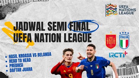 Live Jadwal Semi Final Uefa Nations League Malam Ini Spanyol