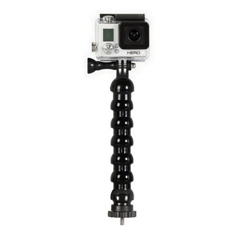 Braccio Flessibile Supporto Action Cam Gopro Dji Osmo Filetto Maschio