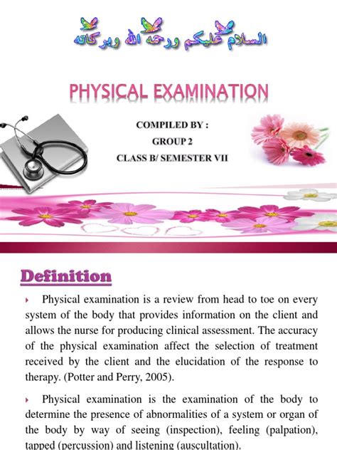 Ppt Physical Examination Medicine