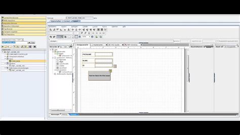 Build A Simple Adobe Interactive Form WebDynpro ABAP YouTube