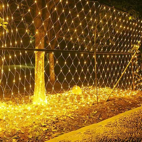 Large 10x8m 2000 Led Net Mesh String Light Outdoor Christmas Net