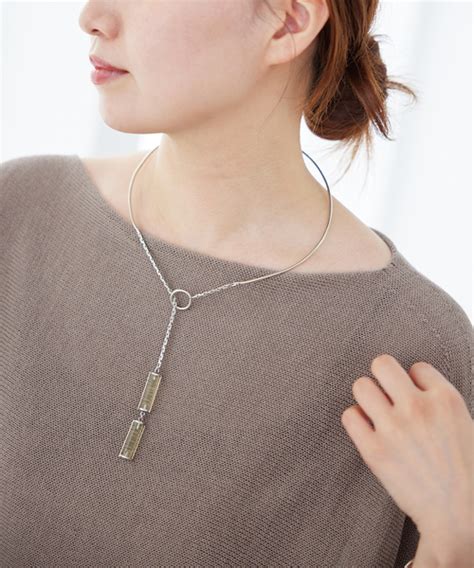 Iena（イエナ）の「【ader Bijoux アデルビジュー】gem Choker Raliet（ネックレス）」 Wear