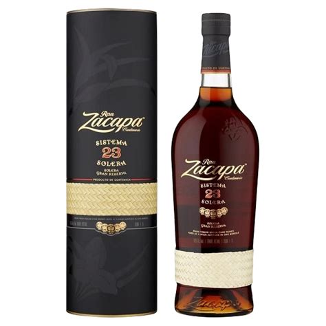 ZACAPA 23 AÑOS 750 ML Grupo Sotillo Barranquilla