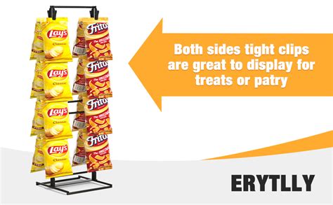 Erytlly Premium Chip Rack Stand Display For Retail