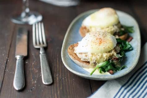 Crab Cake Benedict - superman cooks