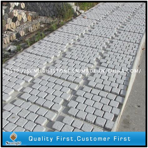 G G G Grey Granite Tumbled Natural Paving Landscape Patio