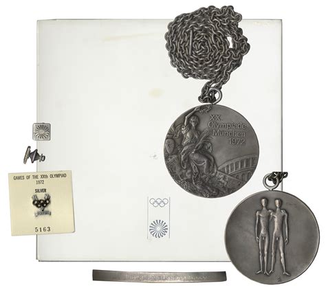 Sell Your Silver 1972 Munich Olympics Medal at Nate D. Sanders Auctions