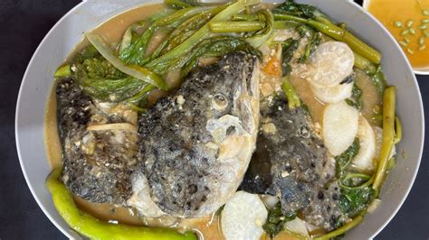 SINIGANG NA ULO NG SALMON SA MISO RECIPE YouTube