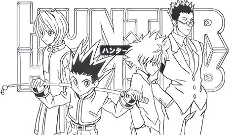Coloriage Hunter X Hunter - Coloriages Hunter x Hunter - AniYuki - Anime Portal