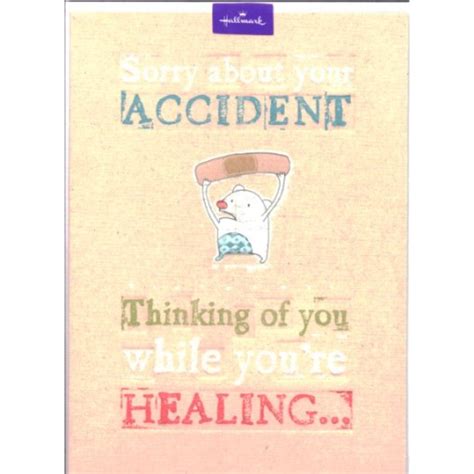 Hospital Get Well Accident Greetings Card Collect Cards