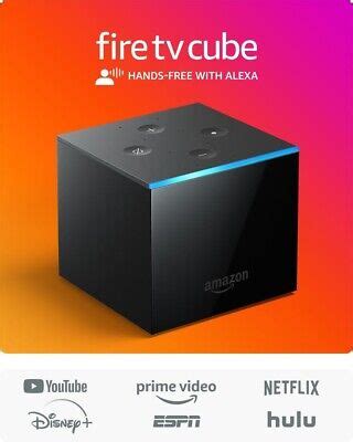 NEW Amazon Fire TV Cube 4K UHD 16GB 2nd Gen Streaming Media Player