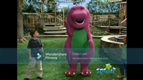 Barney Spins Reverse Youtube