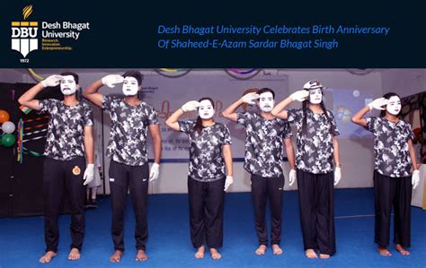 Desh Bhagat University Celebrates Birth Anniversary Of Shaheed E Azam