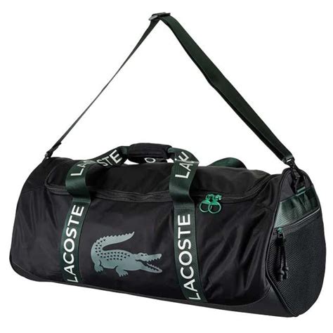 テクニファイバーtecnifibre 2023 Lacoste L23 Bag ドラムバッグ テニスバッグ Nh4495ww ブラック×