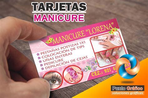 Imprenta Punto GrÁfico Tarjetas Boletas Calendarios Tarjetas Manicure