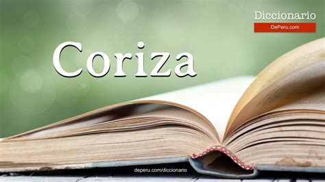 Como Se Escreve Coriza - Palabra Coriza en el diccionario
