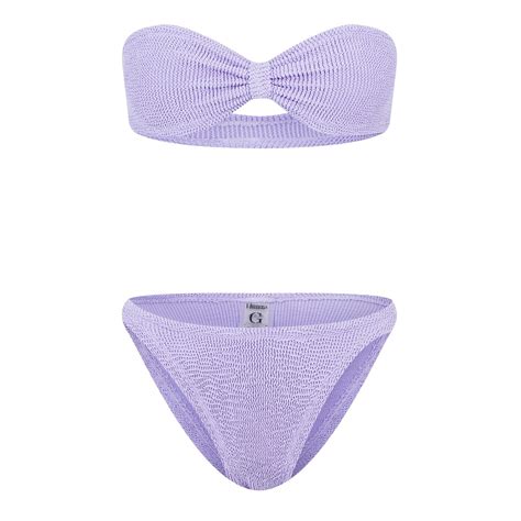 Hunza G Jean Bikini Women Lilac Flannels