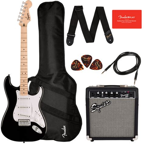 Squier Sonic Stratocaster Pack Bk Euromúsica