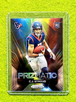 CJ Stroud PRIZM ROOKIE CARD Jersey 7 TEXANS SP RC 2023 Panini Prizm