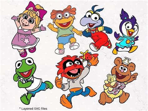 Pin De Monika Arrazola En Caricaturas Muppet Babies Personajes De