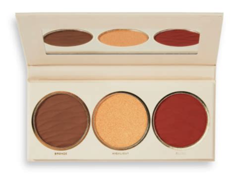 Revolution Pro Glam Mood Face Palette Deep 1Source