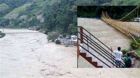 Hidroituango Crecida Del R O Cauca Tumb Un Puente En Valdivia