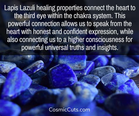 Lapis Lazuli Healing Properties for Mental Clarity, Self-expression