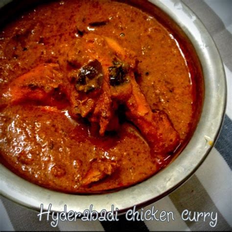 Only Indian Food Hyderabadi Chicken Curry