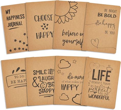 Inspirational Notebook 5x8 Journal, Motivational - Crown Office Supplies