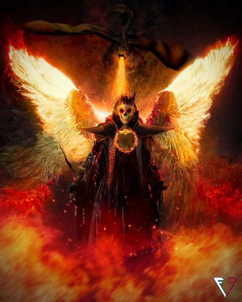 ArtStation - The Fire Angel