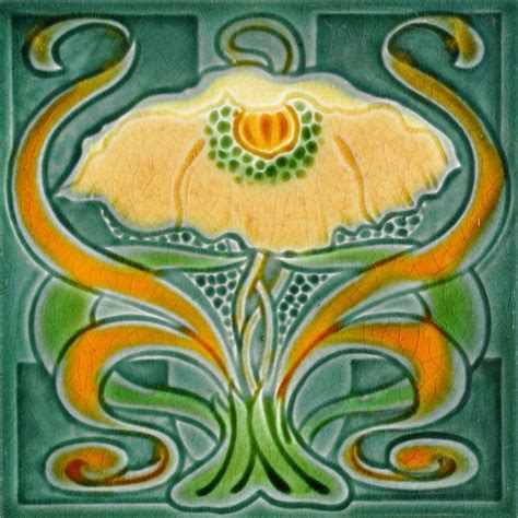 Marsden C1903 7 RS0993 Art Nouveau Tiles Art Deco Tiles Art