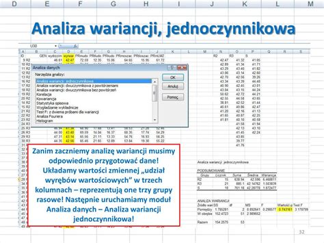 PPT Statystyczna analiza danych za pomocą arkusza kalkulacyjnego