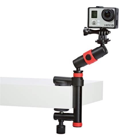 Soporte De Mordaza Joby Action Cam Con Brazo Rotatorio Zona Outdoor