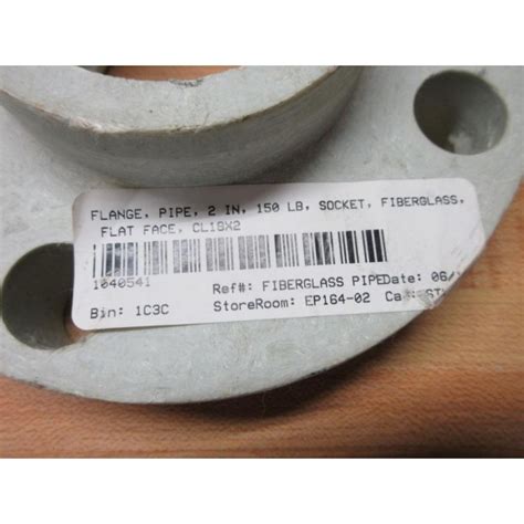 NOV Fiber Glass Systems CL18X2 Fibercast Pipe Flange 2" - New No Box - Mara Industrial