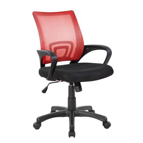 Chaise De Bureau Lismore Dmora Maille Accoudoirs Ergonomique