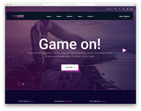 67 Modern And Free Css Website Templates 2025 Colorlib