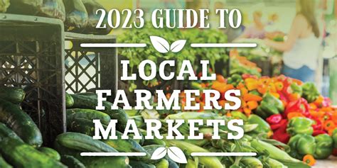 2023 Guide To Local Farmers Markets Vivareston