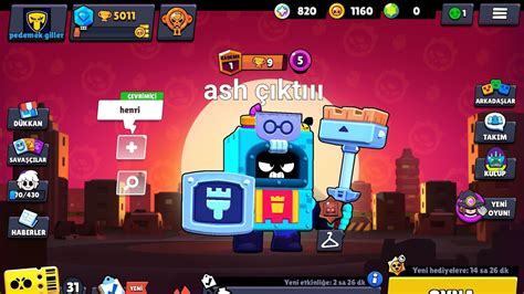 Brawl Stars Ta 5000 Bin Kupa Oldum Ash çıktı Youtube