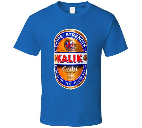 Kalik Gold Beer Bahamas Barbados Lager T Shirt | Shirts, T shirt, Bahamas