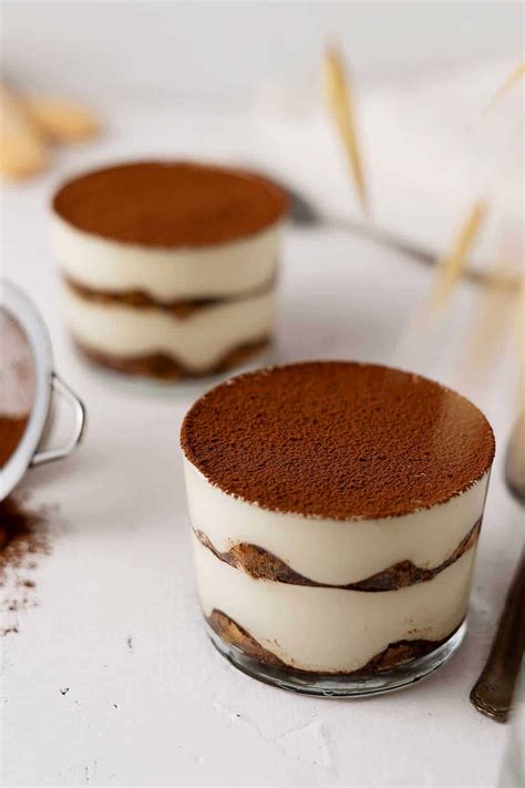 Individual Tiramisu Cups Recipe