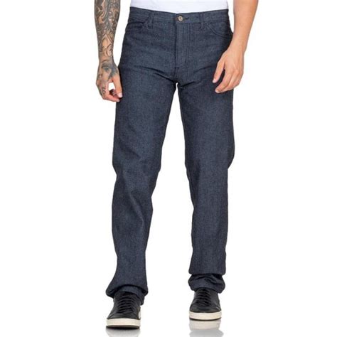Calça Para Trabalho Masculina - Calça Jeans Masculina Tradicional Para Trabalho Reforçada - Preto ...
