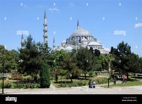 Suleymaniye Mosque Sueleymaniye Camii Old Town Istanbul Turkey