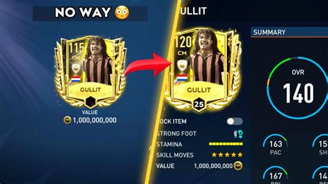 No Way I Got Gullit Max Rated Him Ligue Tots Ultra Pack