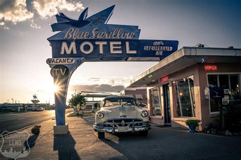 The Blue Swallow A Vintage Route 66 Motel In Tucumcari New Mexico